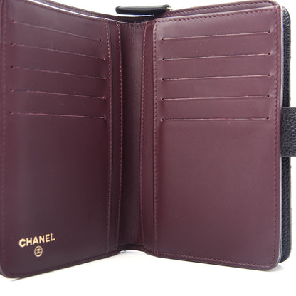 Chanel Caviar Quilted Zipped Pocket Wallet Black 4 of 9