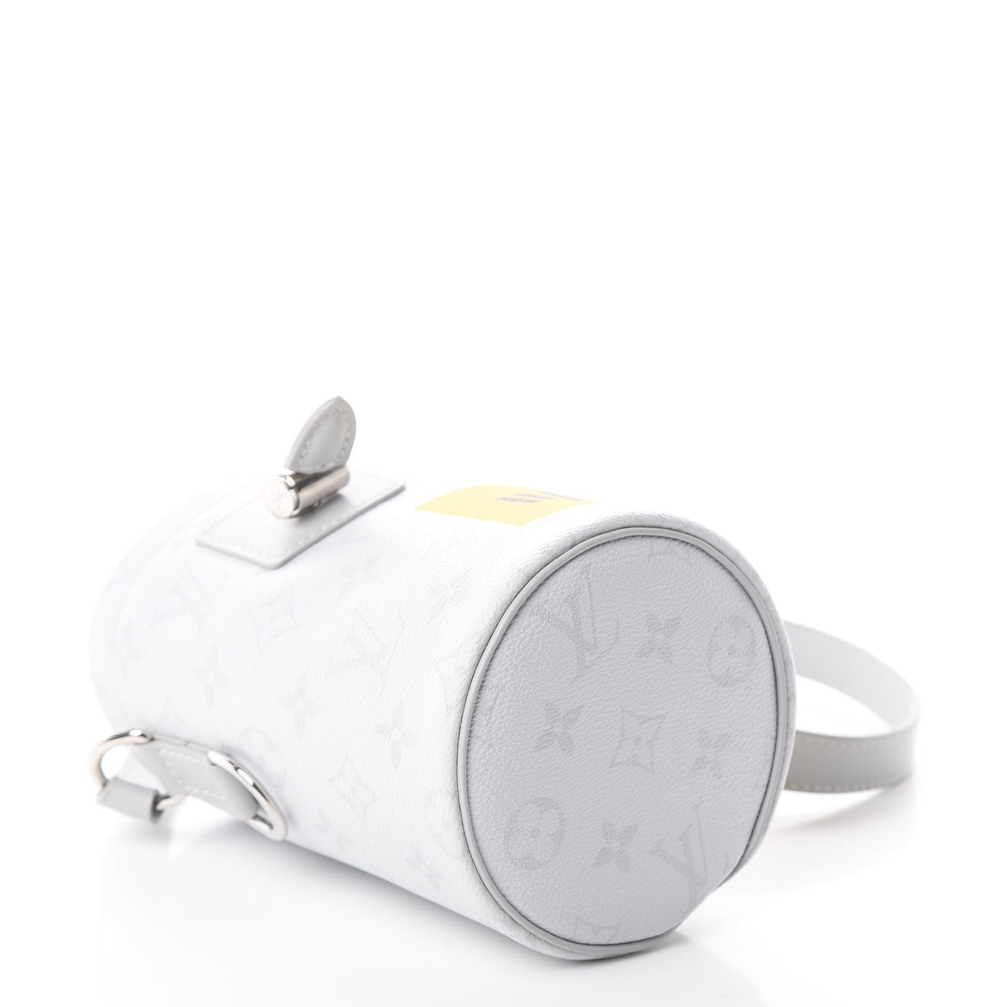 Monogram Chalk Nano Bag White