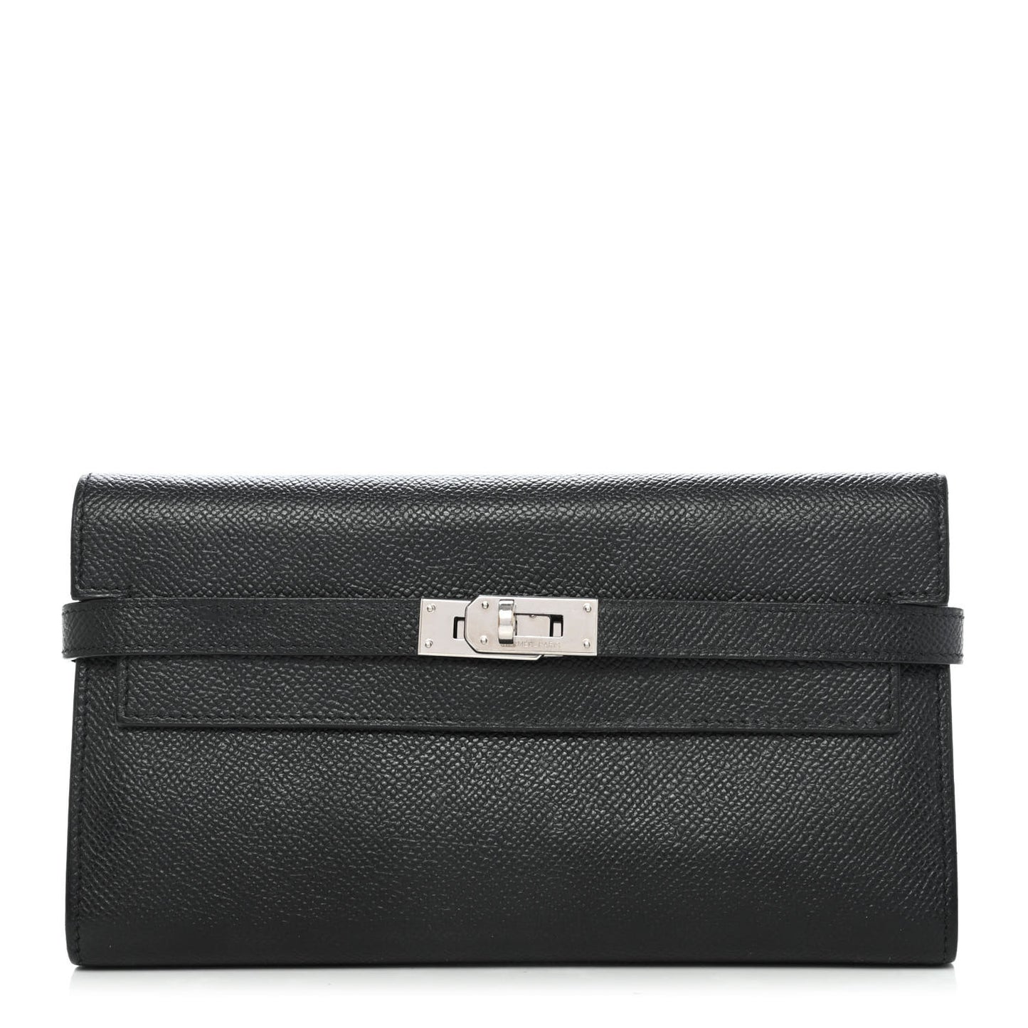 Epsom Kelly Longue Wallet Black
