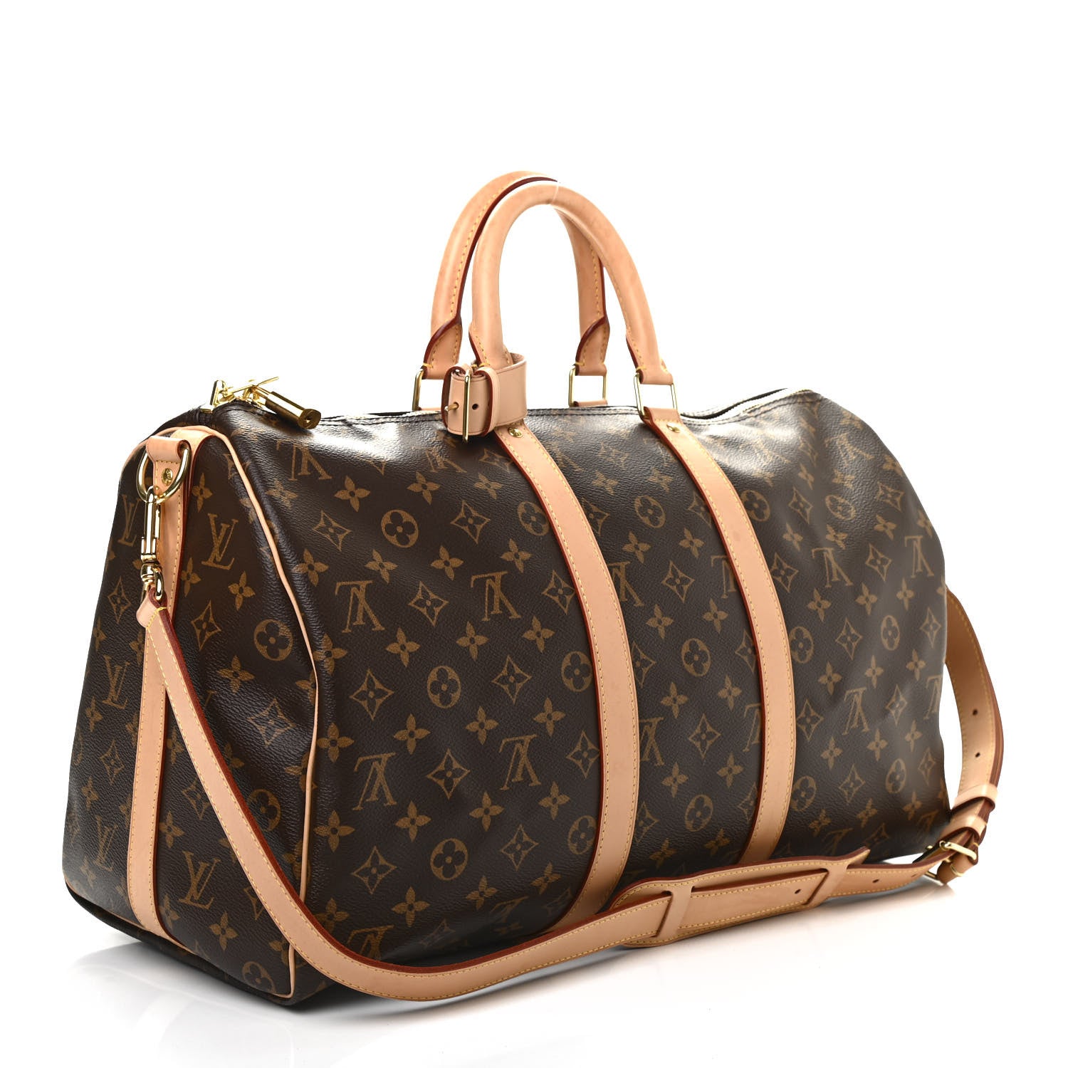 Louis Vuitton Monogram Keepall Bandouliere 45 3 of 12
