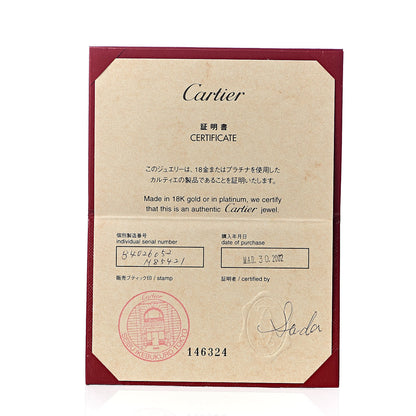 Cartier 18K White Gold 6 Diamond 5.5mm LOVE Ring 52 6 7 of 7