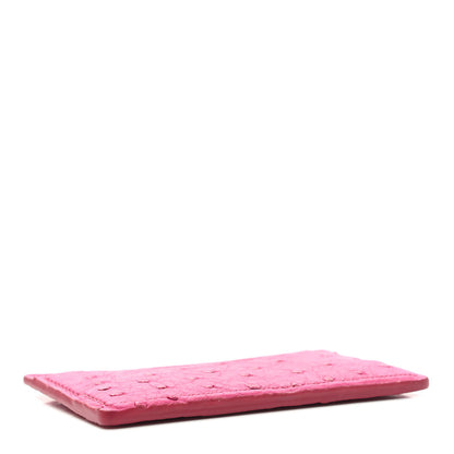 Louis Vuitton Ostrich Card Holder Berry 4 of 6