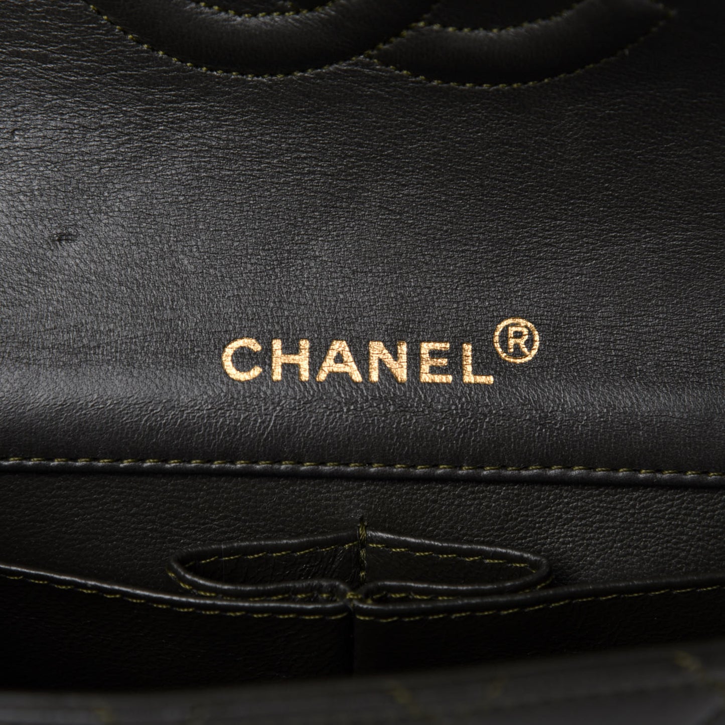 Lambskin Quilted Mini Flap Dark Green