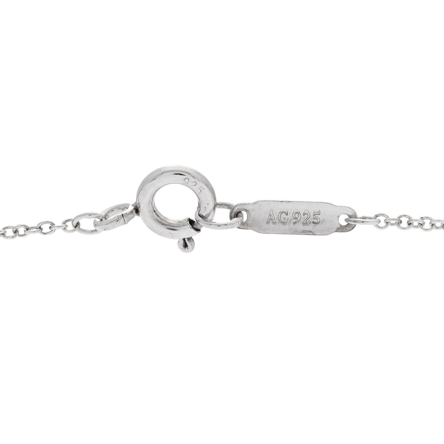 Sterling Silver Return to Tiffany Heart Key Pendant Necklace