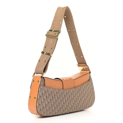 Christian Dior Monogram Street Chic Shoulder Bag Beige 2 of 15