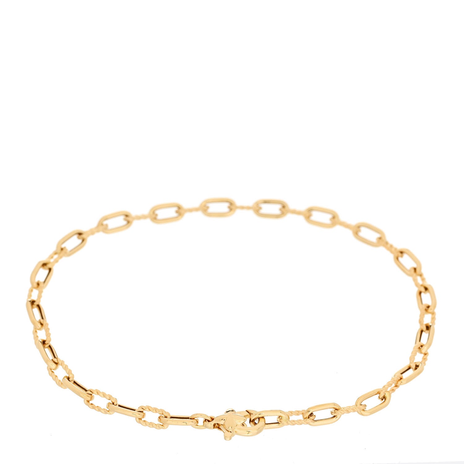 David Yurman 18K Yellow Gold 3.5mm Madison Classic Chain Bracelet 2 of 3
