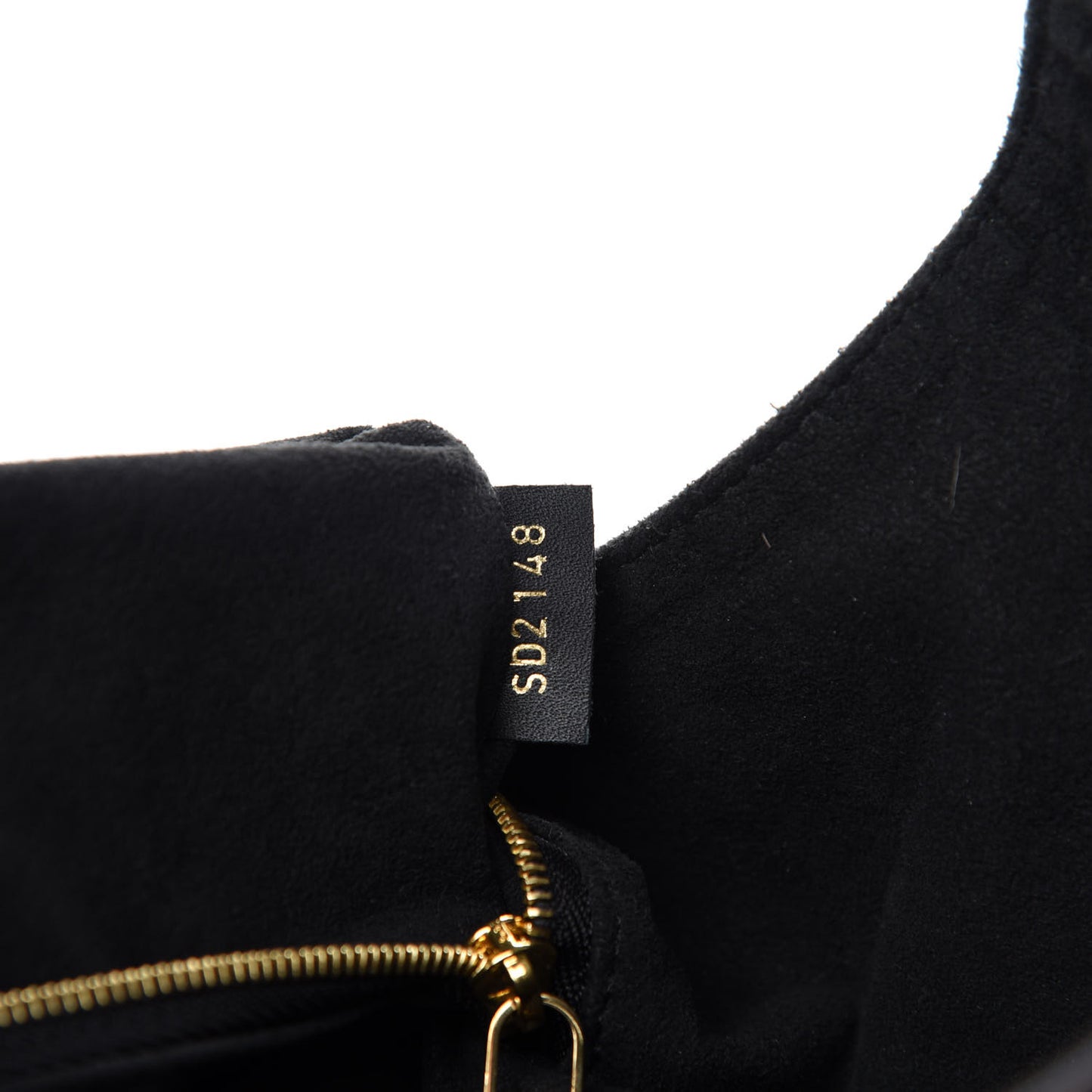 Monogram Flower Hobo Black