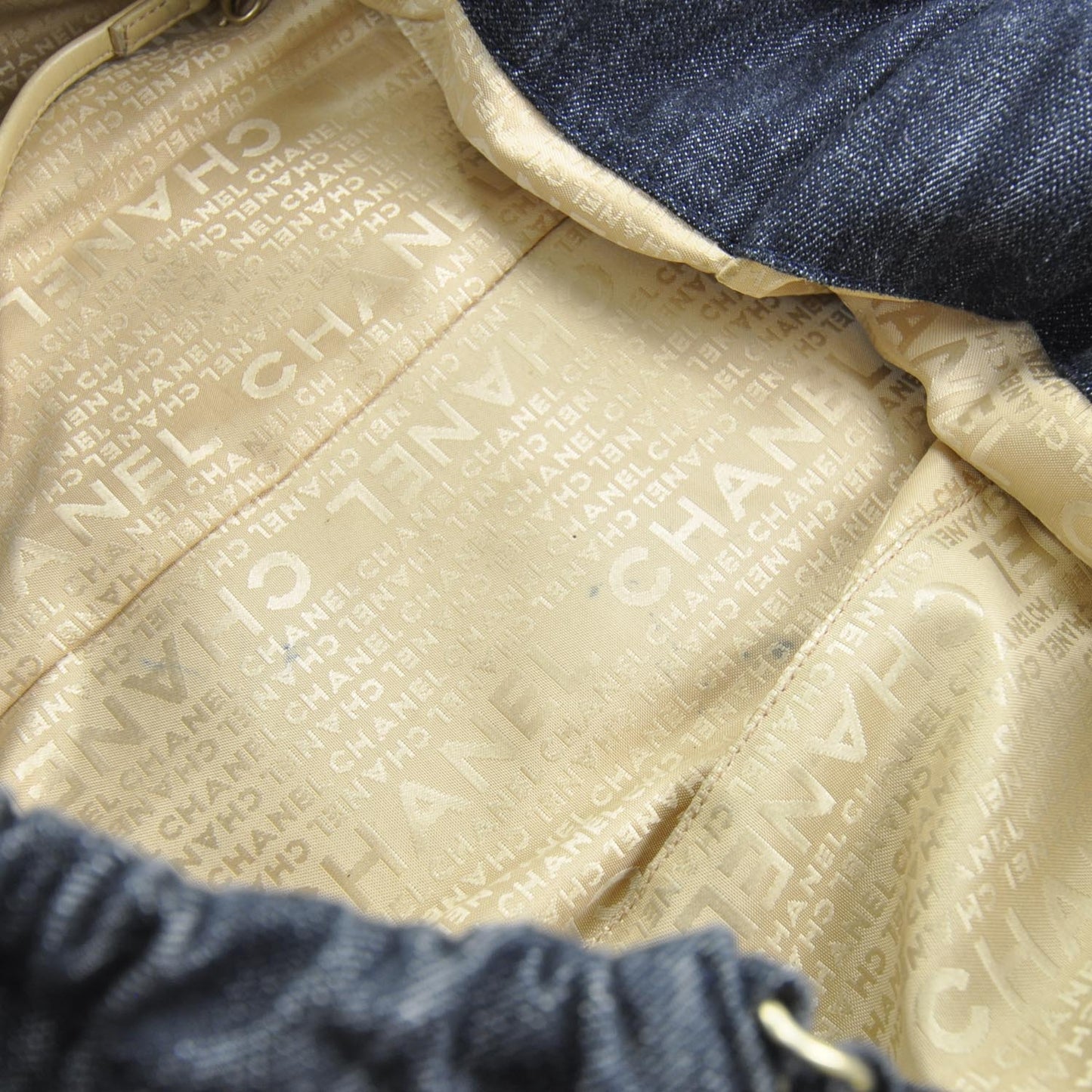 Denim XL Coco Cabas Tote Blue