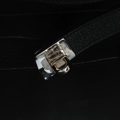Christian Dior Supple Grained Calfskin Large Open Bar Tote Black 11 of 12
