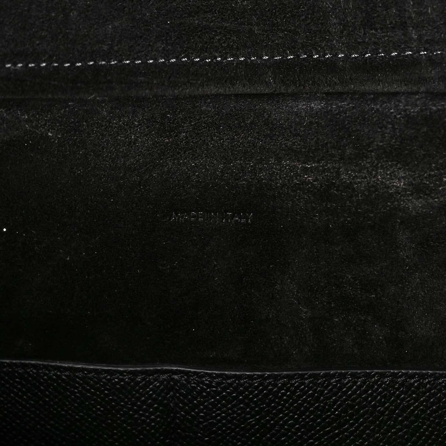 Celine Grained Calfskin Mini Belt Bag Black 6 of 10