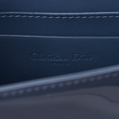 Christian Dior Patent Cannage Nano Lady Dior Pouch Cloud Blue 6 of 8