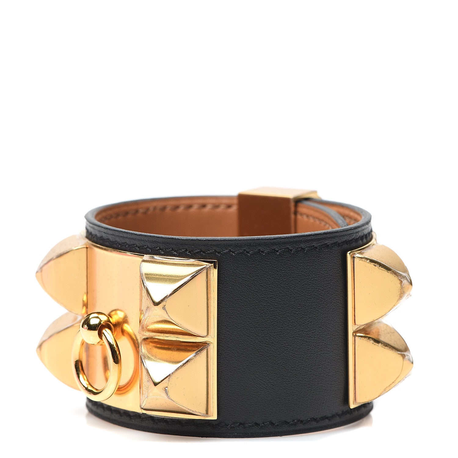 Hermes Collier De Chien CDC Bracelet S Black 1 of 5