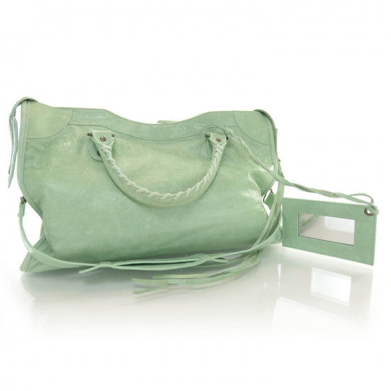 Balenciaga Chevre City Vert D'eau 3 of 9