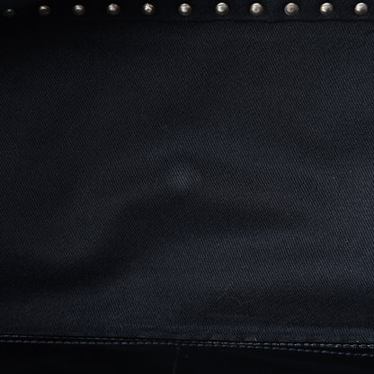 Valentino Garavani Patent Medium Rockstud Tote Black 13 of 20
