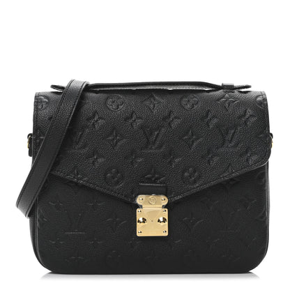 Louis Vuitton Empreinte Pochette Metis Black 1 of 9
