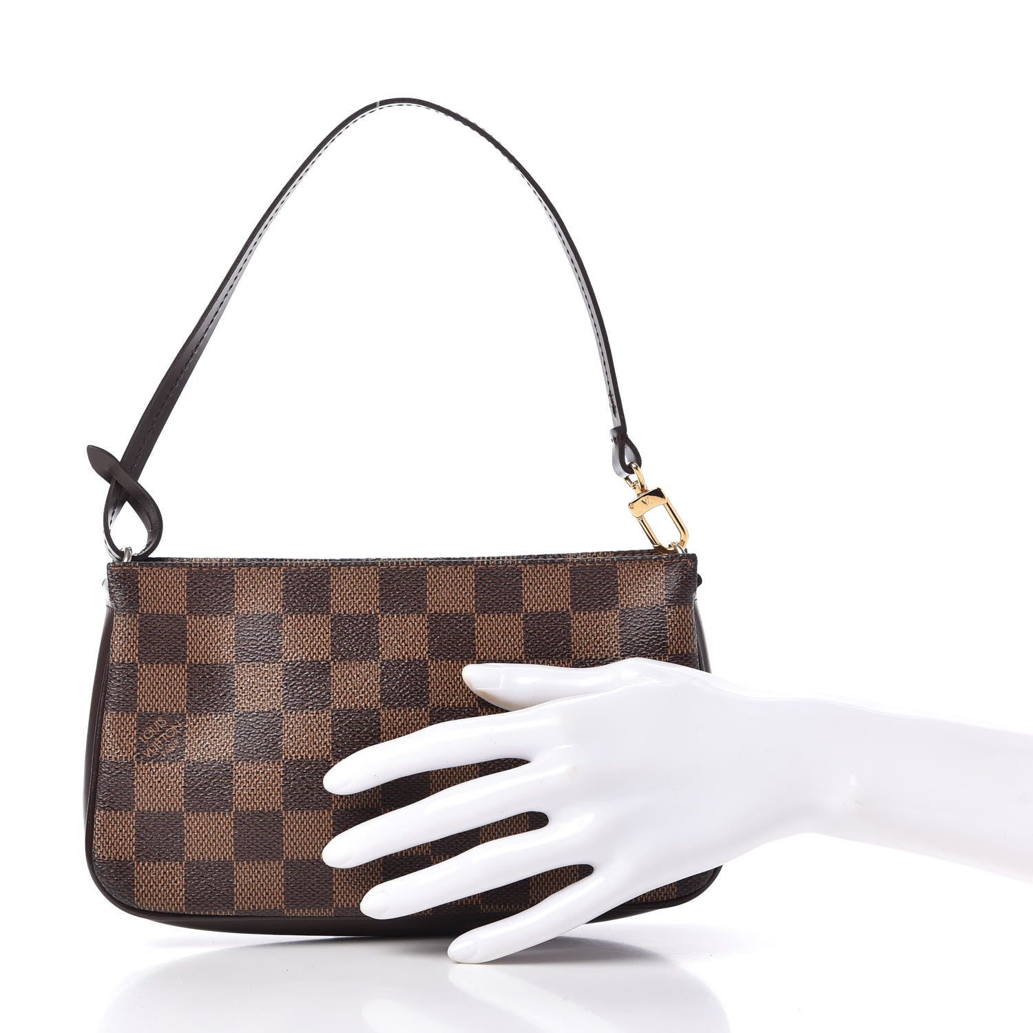 Louis Vuitton Damier Ebene Navona Pochette Accessories 2 of 9
