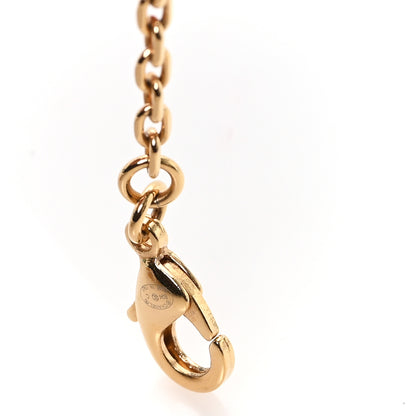 Chanel Metal Crystal Pearl CC Star Gold Pearly White 4 of 5