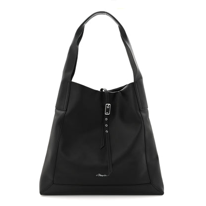 3.1 Phillip Lim Calfskin Go Large Shoulder Bag Black 1 of 10