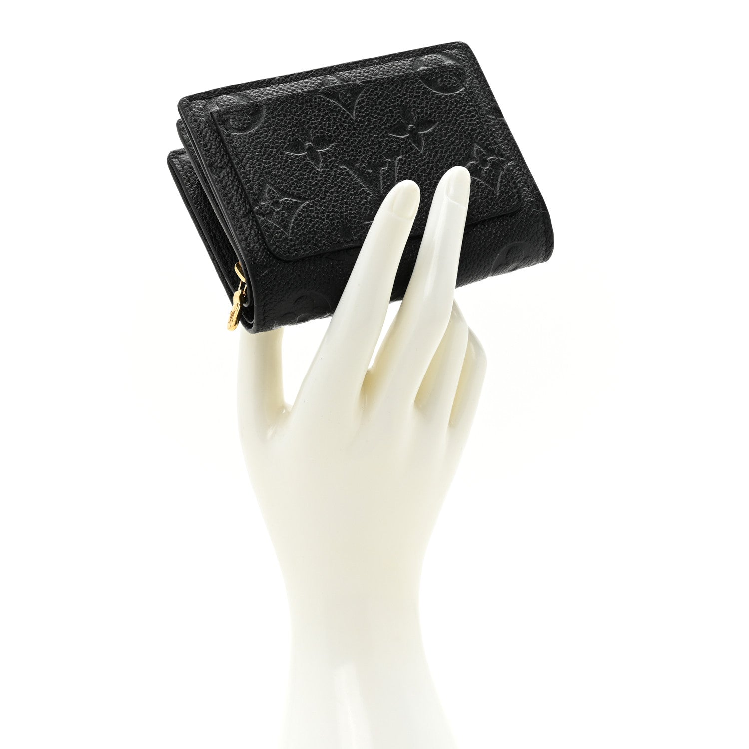 Louis Vuitton Empreinte Cléa Wallet Black 2 of 10