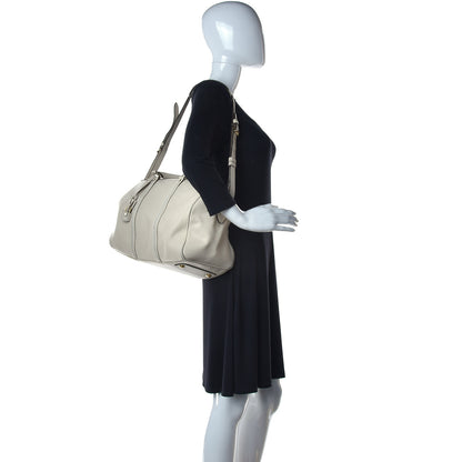 Louis Vuitton Veau Cachemire SC Bag MM White 2 of 16