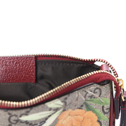 Gucci GG Supreme Monogram Tian Mini Chain Bag Beige Multicolor Red 7 of 7