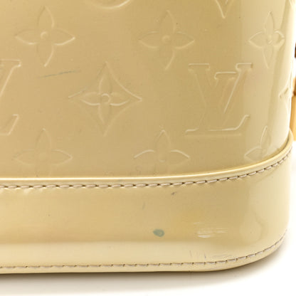 Louis Vuitton Vernis Alma MM Blanc Corail 12 of 13