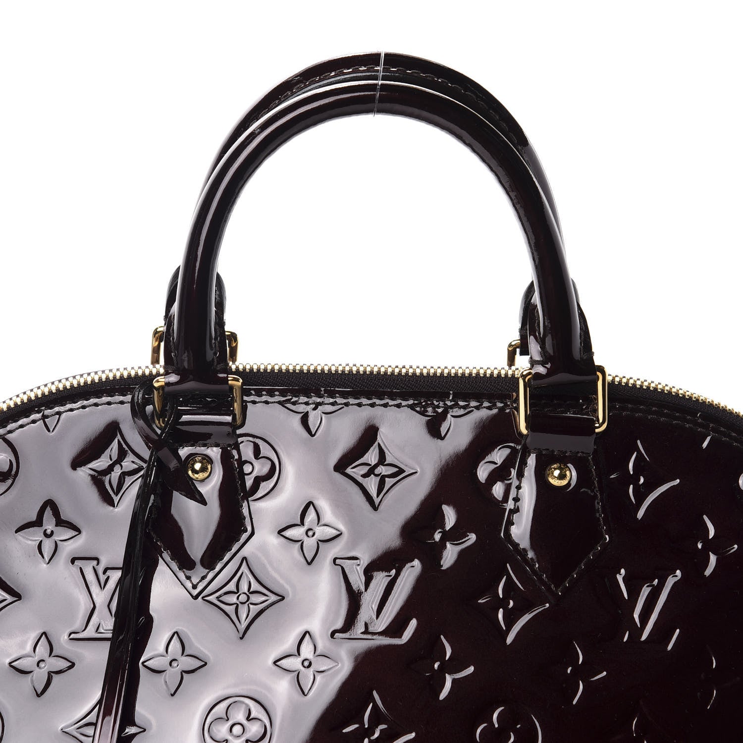 Louis Vuitton Vernis Alma PM Amarante 9 of 9