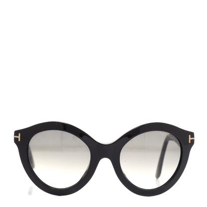 Tom Ford Chiara Round Sunglasses TF359 Black 2 of 7