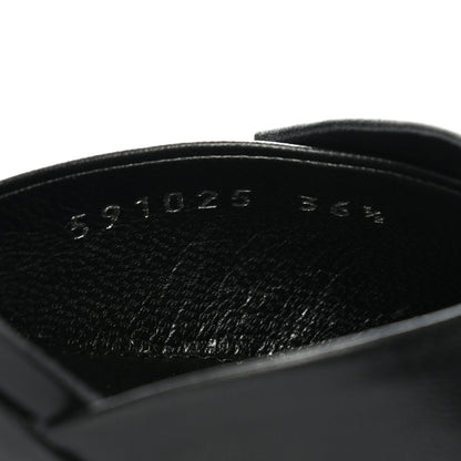 Balenciaga Shiny Kidskin BB Fringe Square Knife Pointed Toe 40mm Mules 36.5 Black 6 of 7
