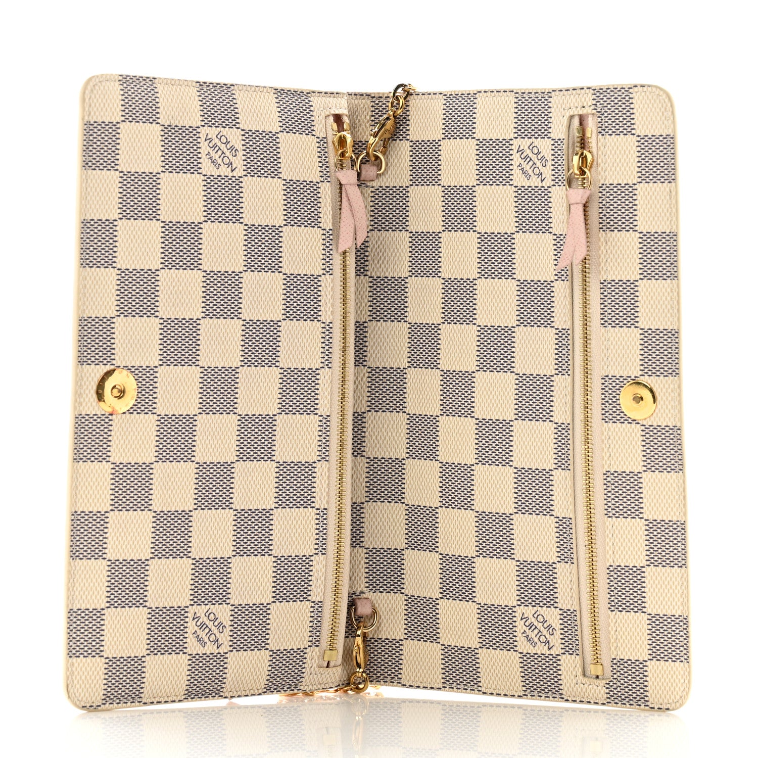 Louis Vuitton Damier Azur Summer Trunks Pochette Weekend 5 of 13