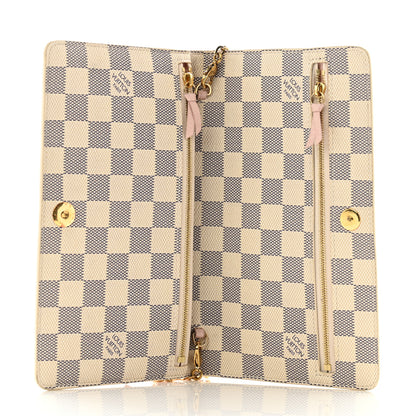 Louis Vuitton Damier Azur Summer Trunks Pochette Weekend 5 of 13
