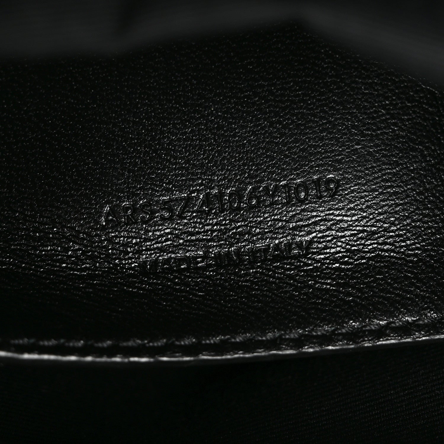 Saint Laurent Grain De Poudre Medium West Hollywood Monogram Fold-Over Black 7 of 10