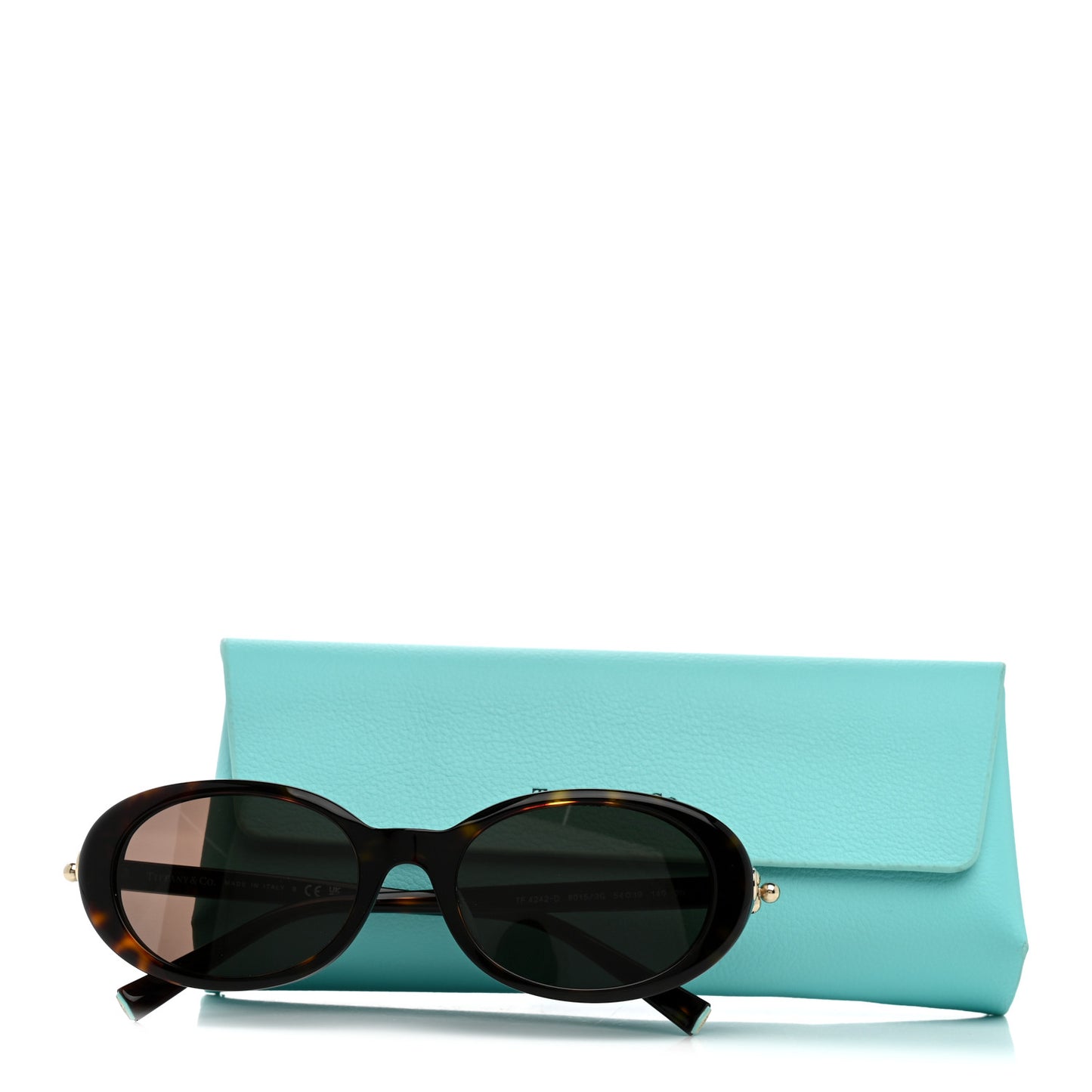 Acetate Hardwear Oval Sunglasses TF4242D Tortoise Brown