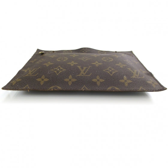 Monogram Detachable Accessory Pouch Clutch
