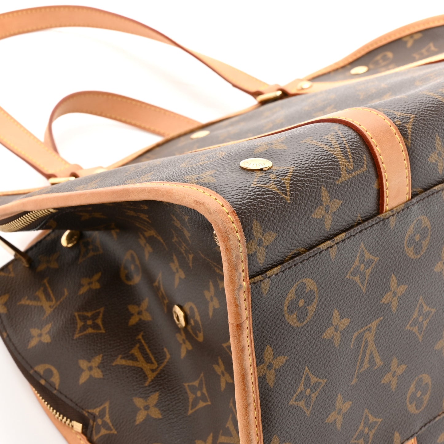 Monogram Sac Baxter PM Dog Pet Carrier