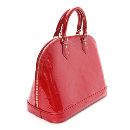 Louis Vuitton Vernis Alma PM Pomme D'Amour 3 of 9