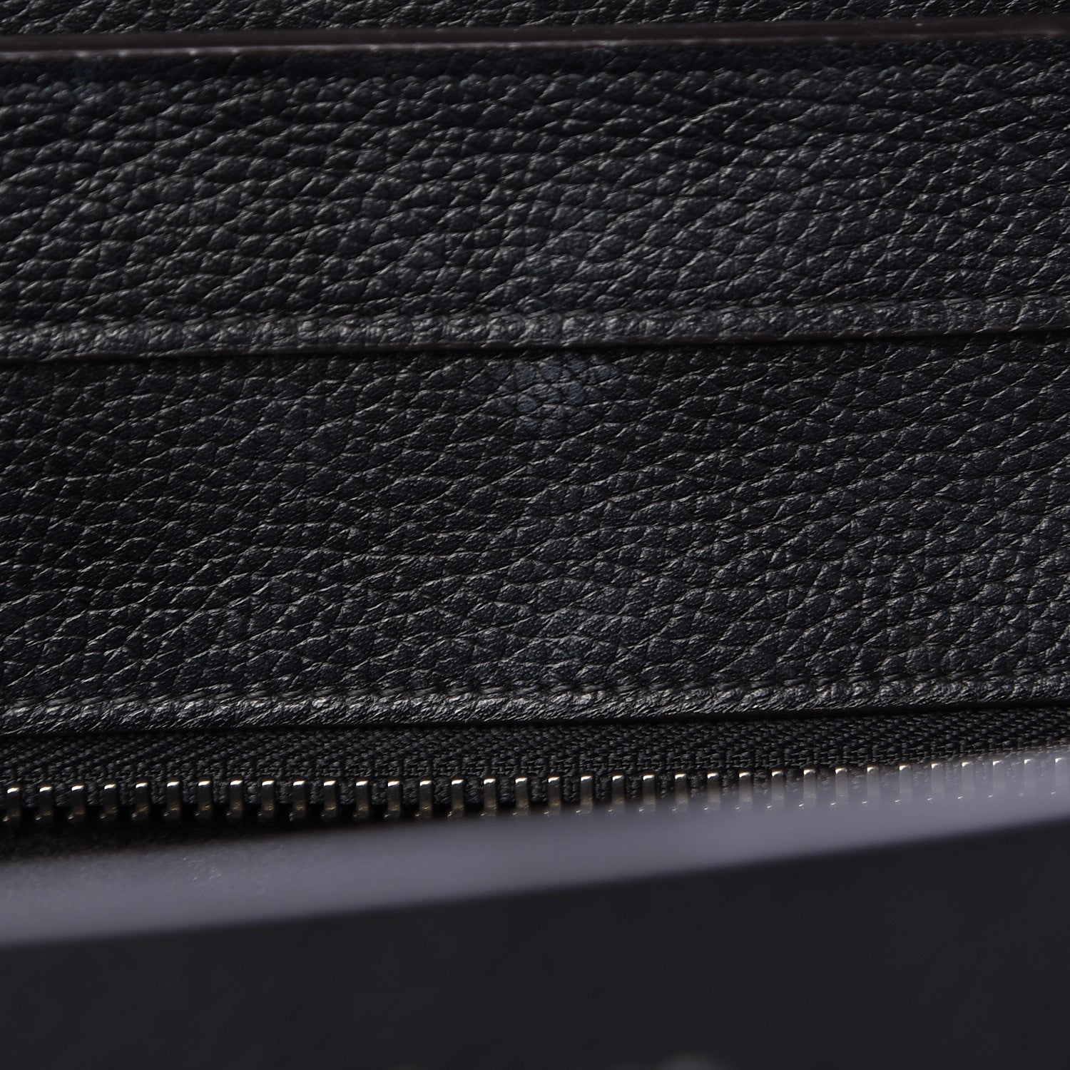 Celine Drummed Calfskin Mini Luggage Black 14 of 17