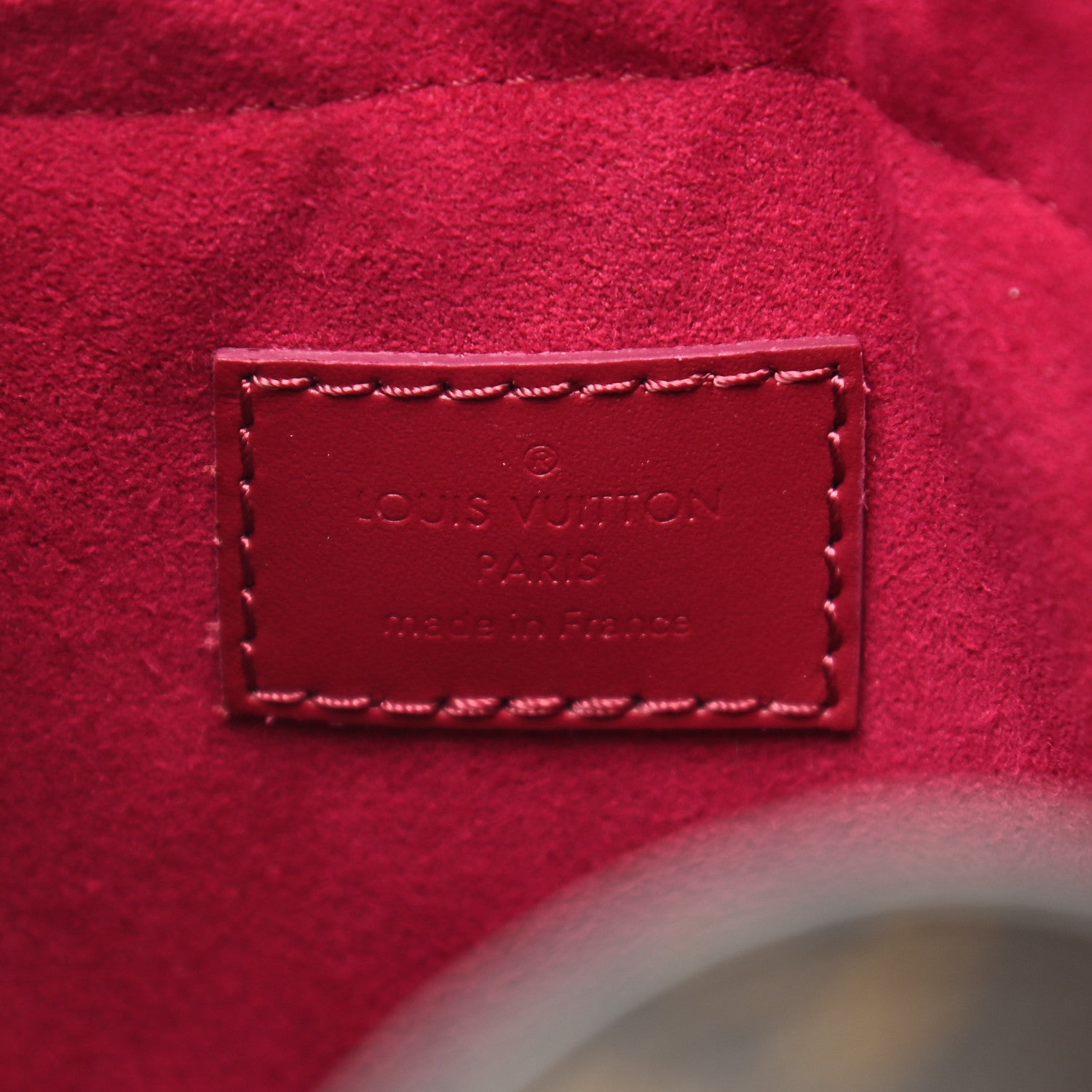 Louis Vuitton Monogram Pouch Noe Fuchsia 6 of 9