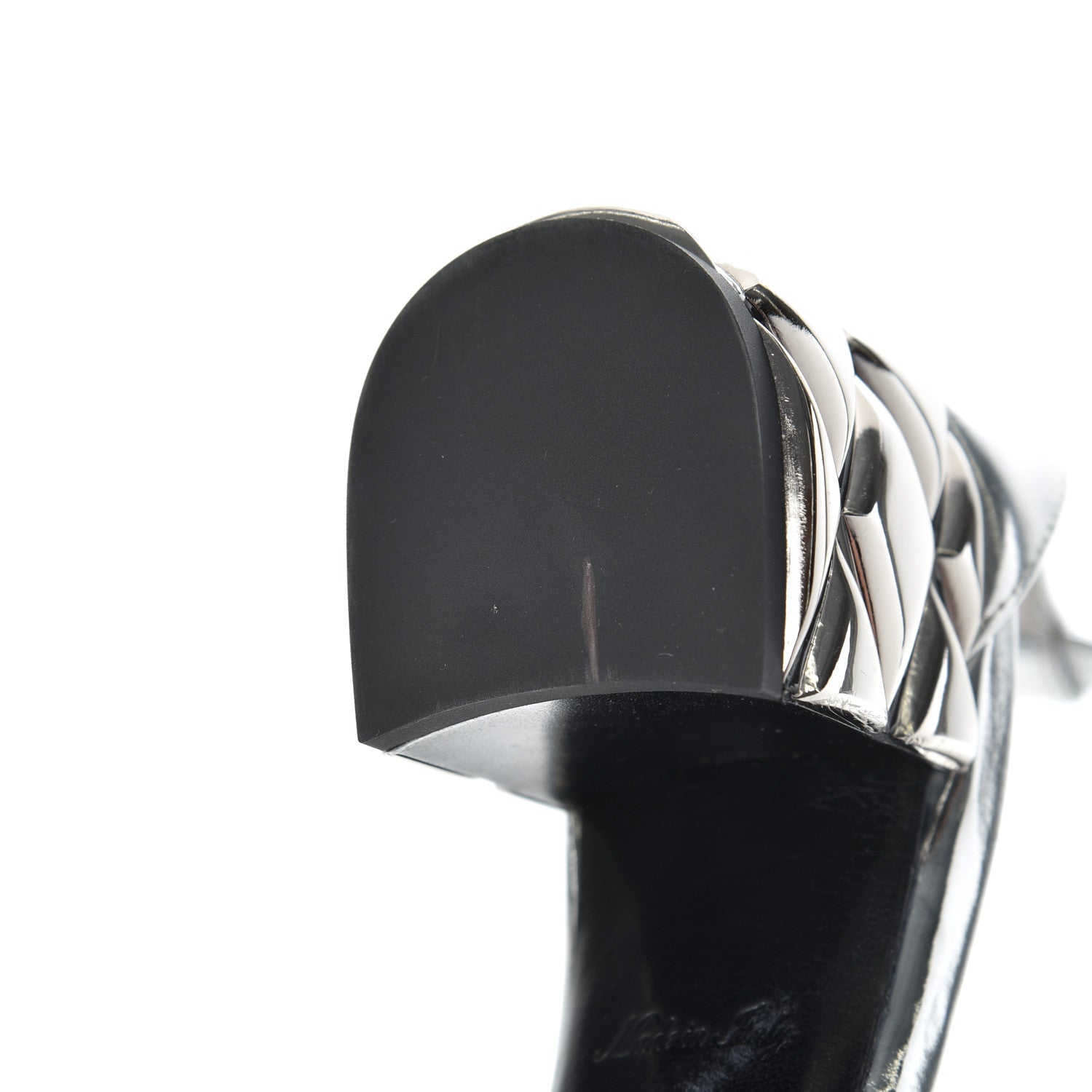 Louis Vuitton Calfskin Silver Light Sandal 37.5 Argent 12 of 16