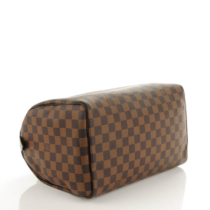 Louis Vuitton Damier Ebene Speedy 30 5 of 8