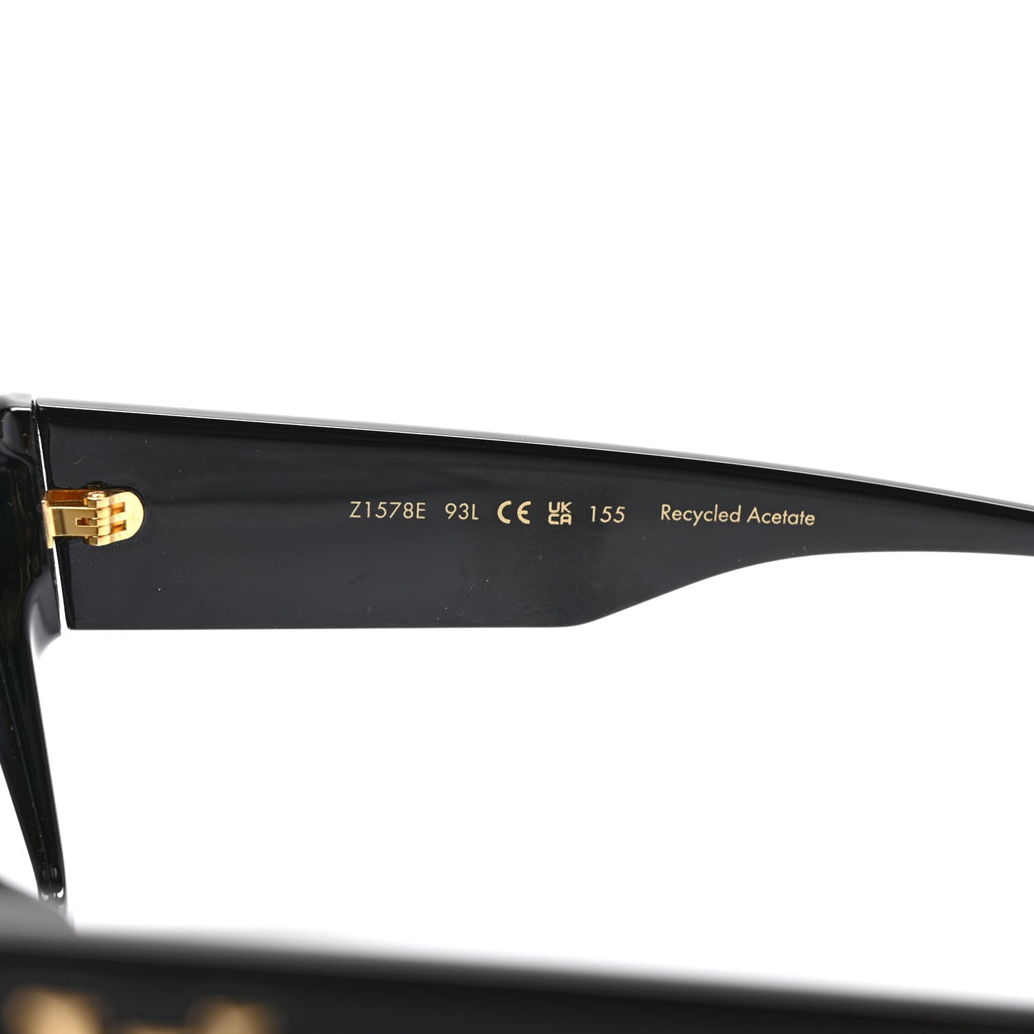 Louis Vuitton Acetate Cyclone Sunglasses Z1578E Black 7 of 8
