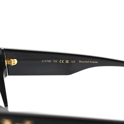 Louis Vuitton Acetate Cyclone Sunglasses Z1578E Black 7 of 8