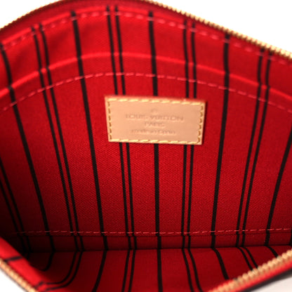 Louis Vuitton Monogram Neverfull MM GM Pochette Cherry 5 of 7