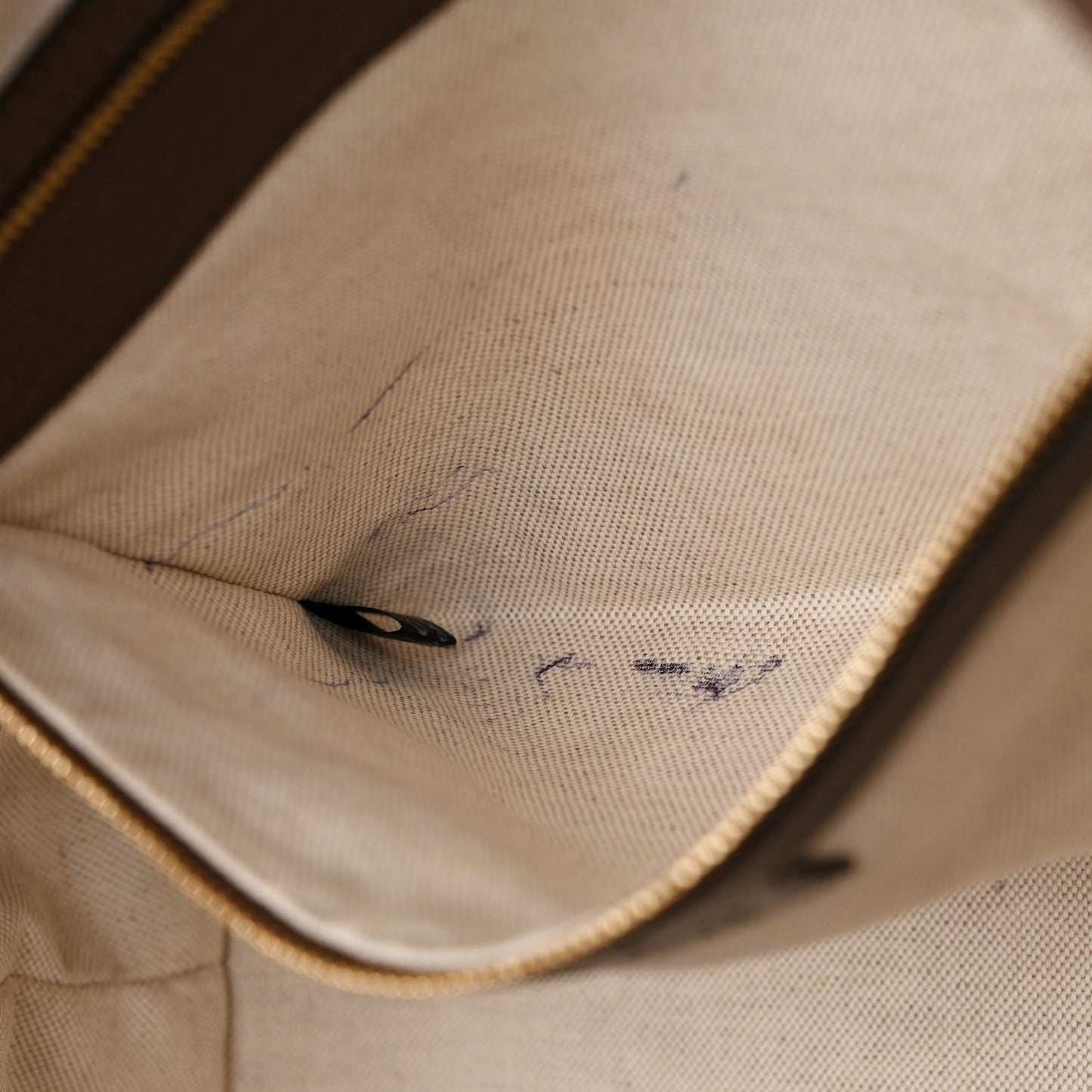 Monogram Jumbo GG Textured Dollar Calfskin Web Medium Ophidia Shopping Tote Camel Ebony