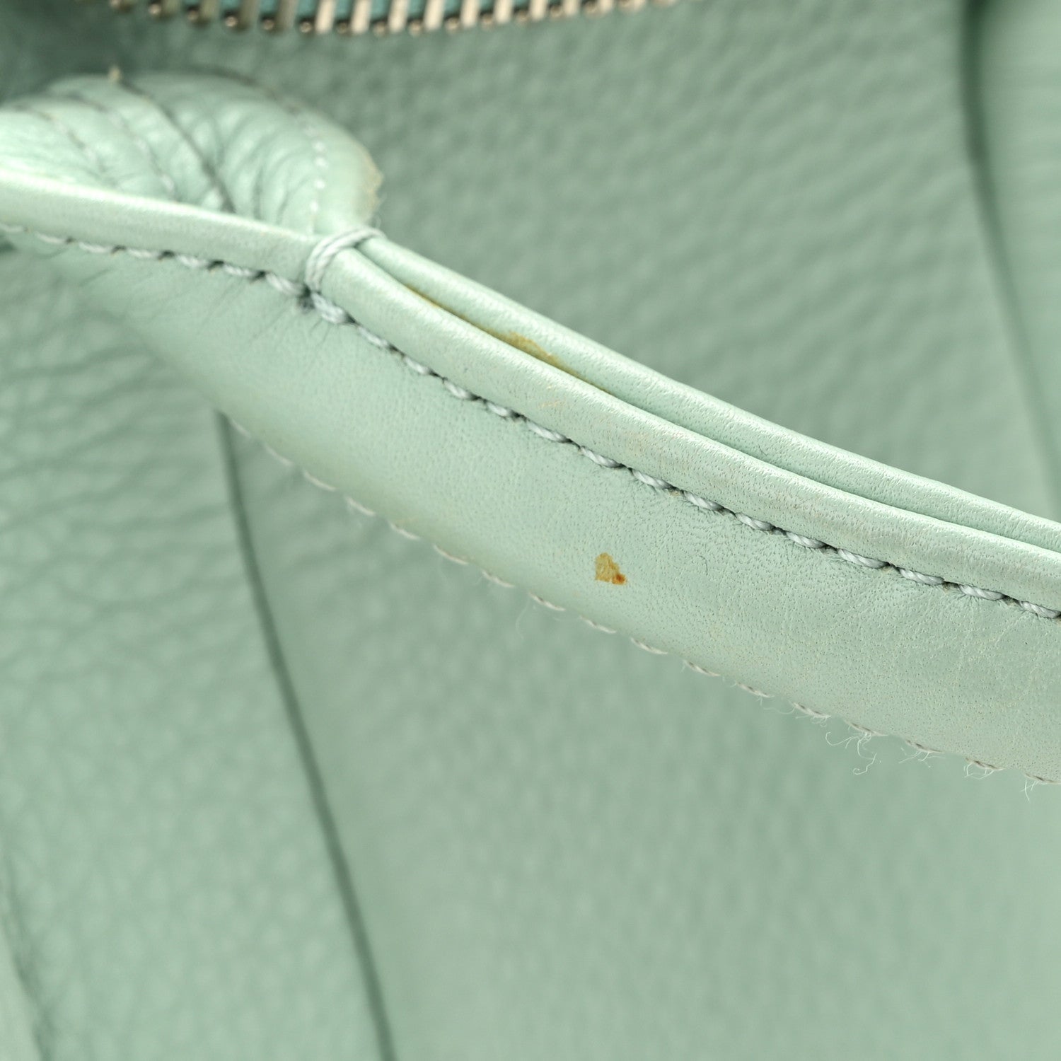 Alexander Wang Pebbled Lambskin Mini Rockie Peppermint Silver Hardware 10 of 13