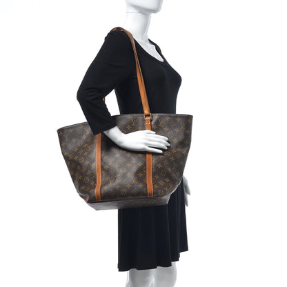 Louis Vuitton Monogram Sac Shopping Tote 2 of 17