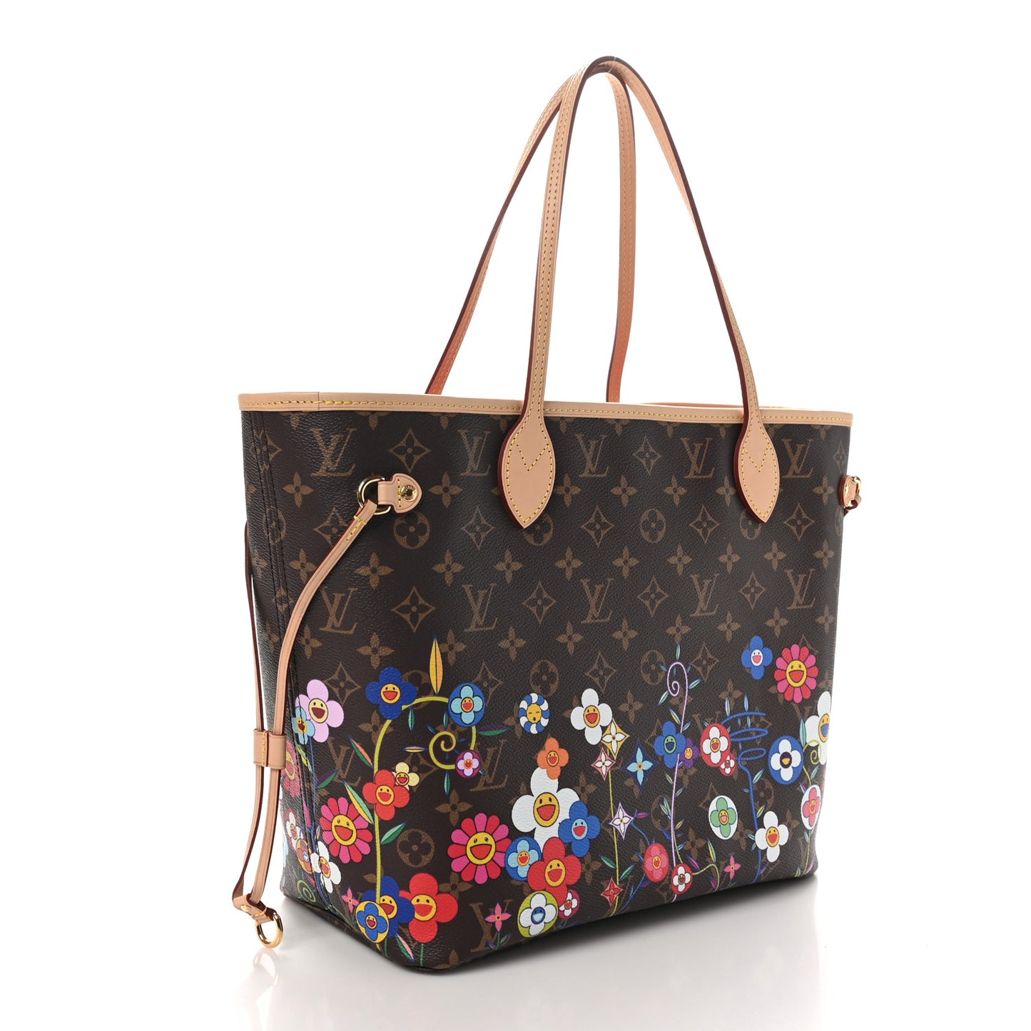 LV X TM Monogram Flowers Neverfull MM
