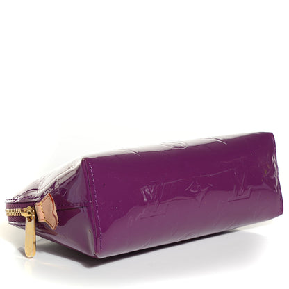 Louis Vuitton Vernis Cosmetic Pouch Amethyste 4 of 7