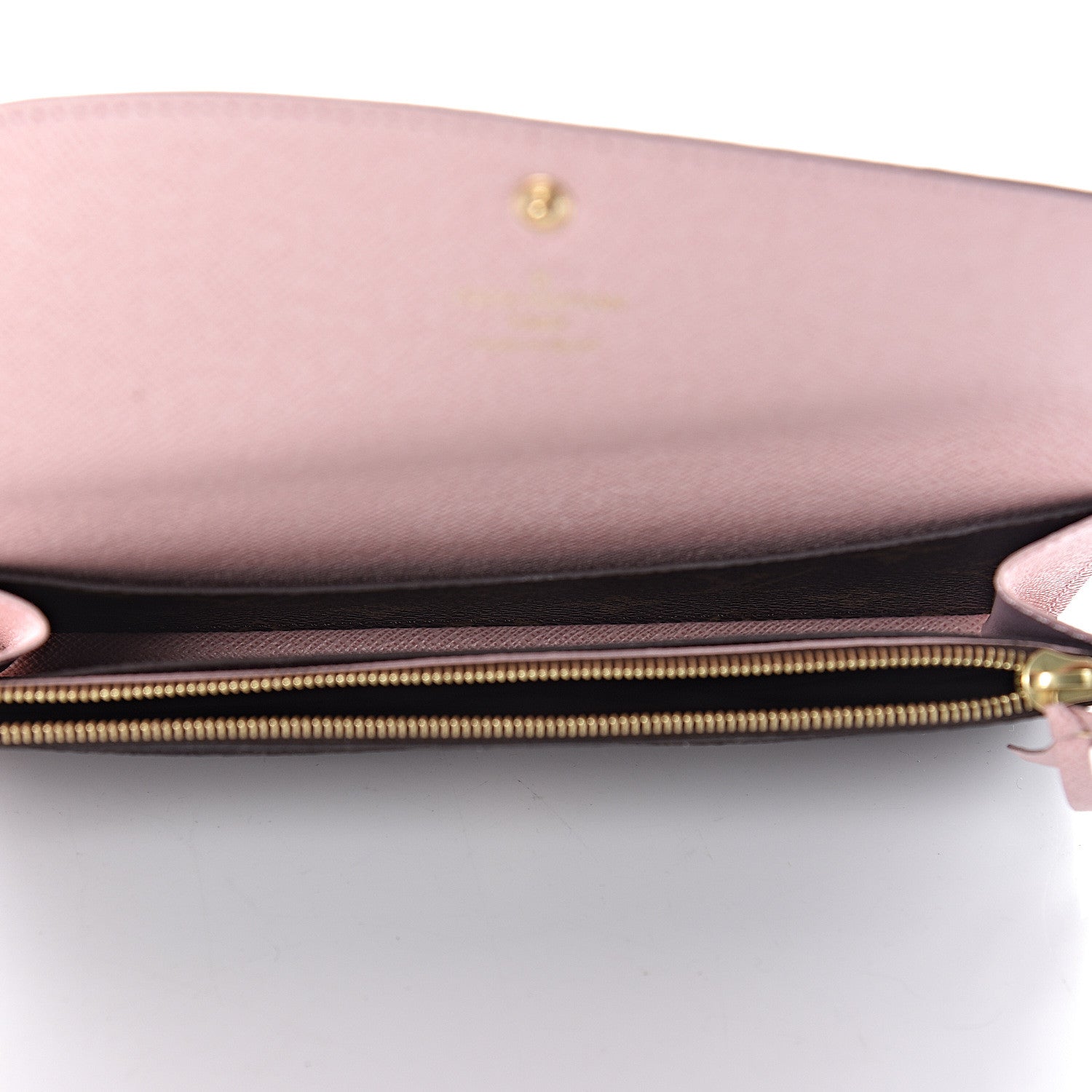 Louis Vuitton Monogram Emilie Wallet Rose Ballerine 5 of 8