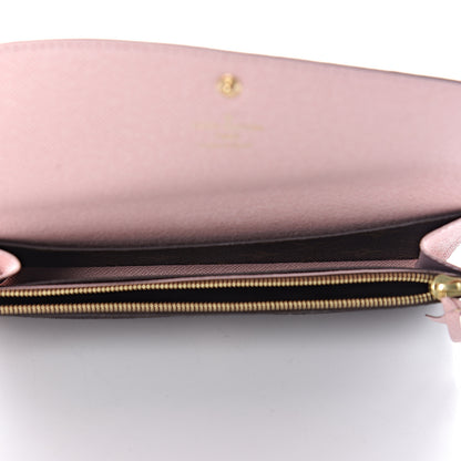 Louis Vuitton Monogram Emilie Wallet Rose Ballerine 5 of 8